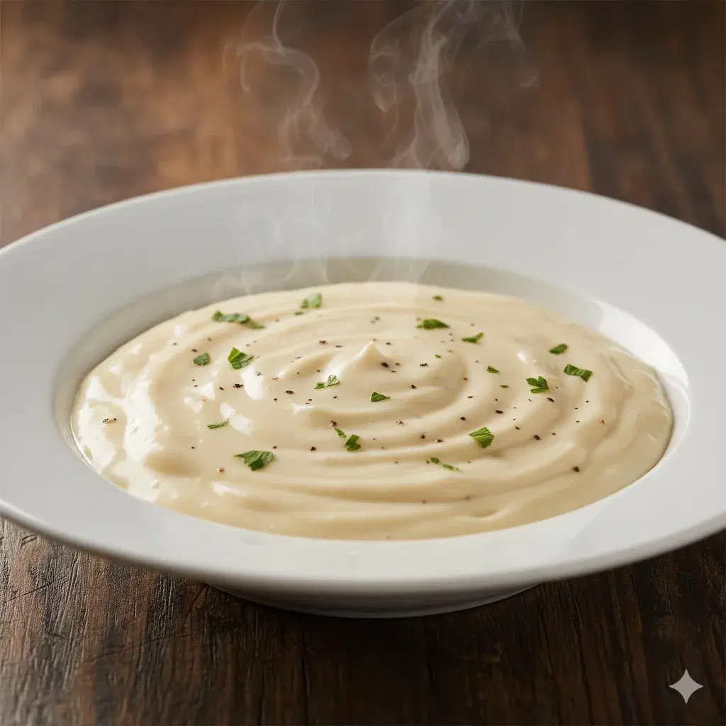 Plato Salsa Alfredo