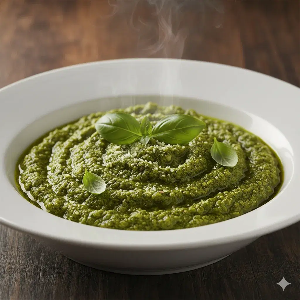Plato Salsa Pesto