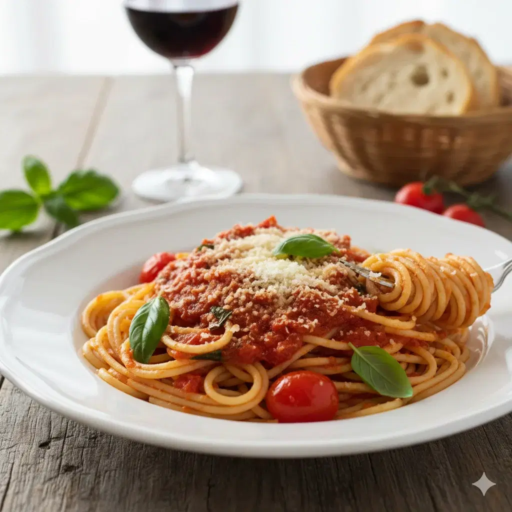 Plato Spaghetti al Pomodoro