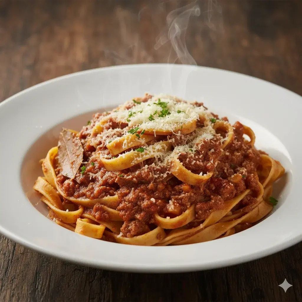 Plato Tagliatelle con Ragú